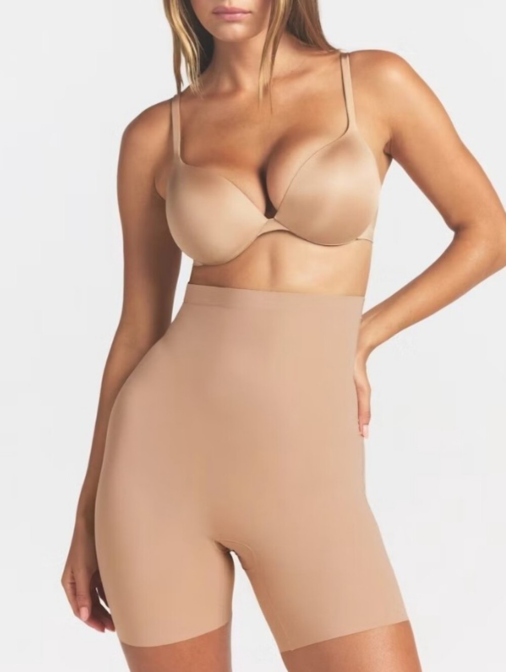 NWT Skims Skims Body High Waisted Short Shapewear In Color Clay - Medium
